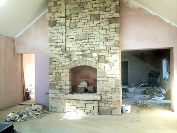 Drystone Fireplace Qc Stonemasons