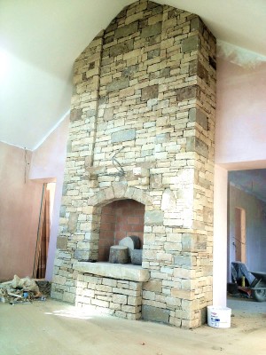 Stone Fireplace in Ireland