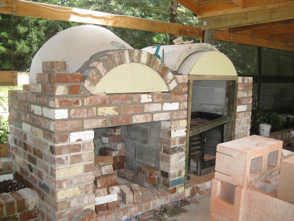 Brick Pizza Oven Ohoka | QC Stonemasons