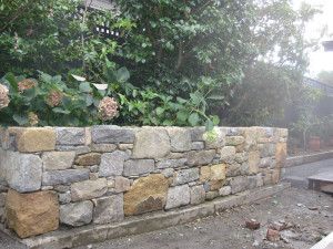 Dry stone