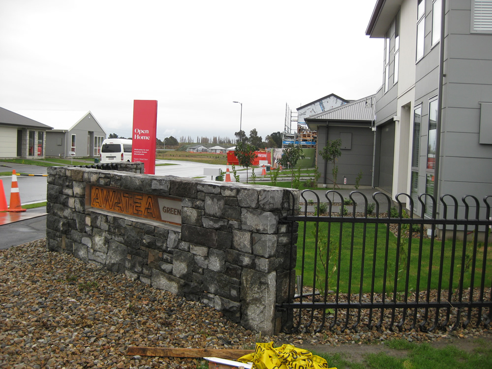 Halswell stone work